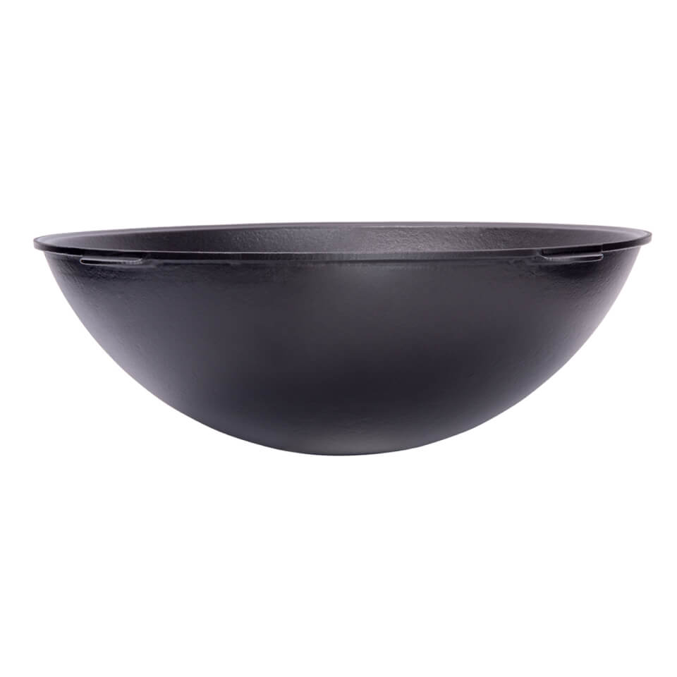 Wok din fontă emailată, 35 cm, ST-68BK, Surel