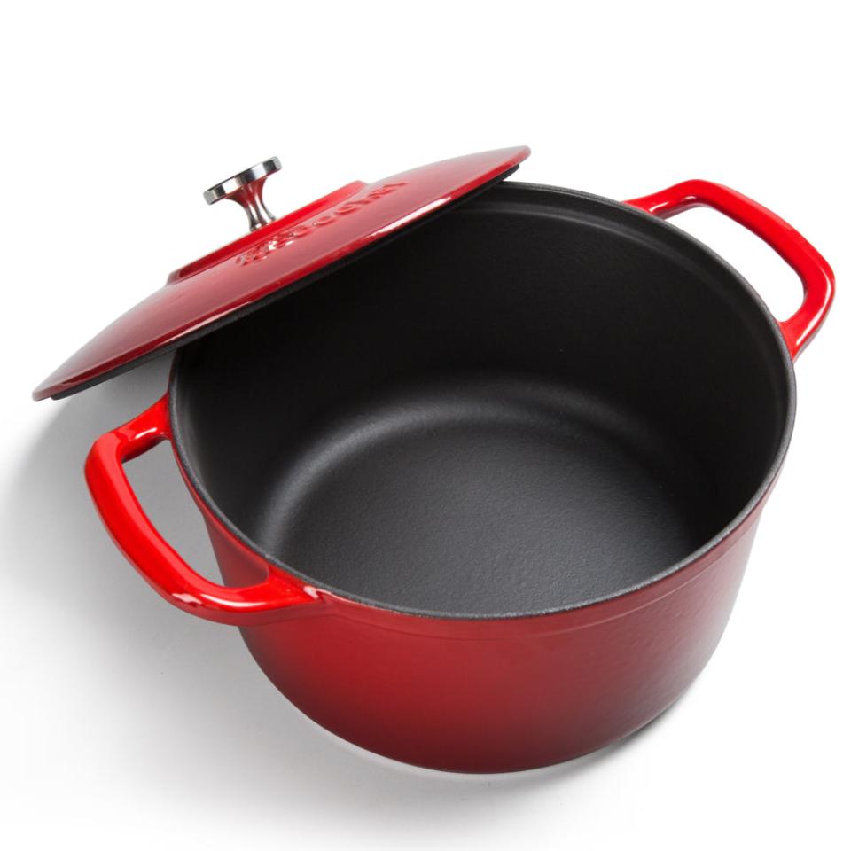 Oala cu capac fonta emailata 6,7L, M-Cooker