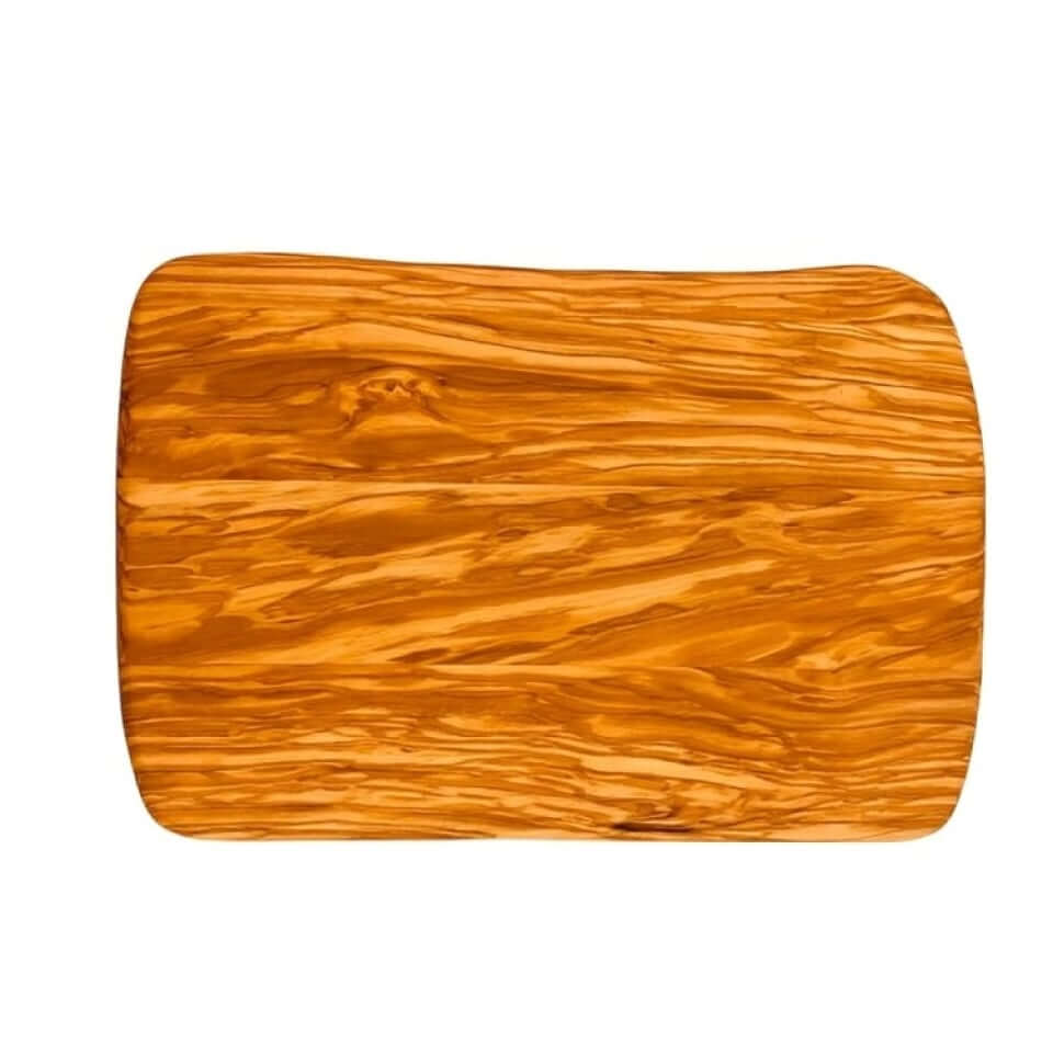 Platou din lemn din lemn de măslin, 30x20 cm