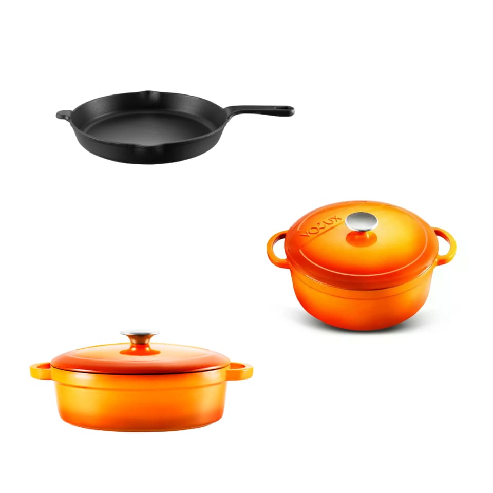 Set cratite fonta si tigaie Voeux la promotie