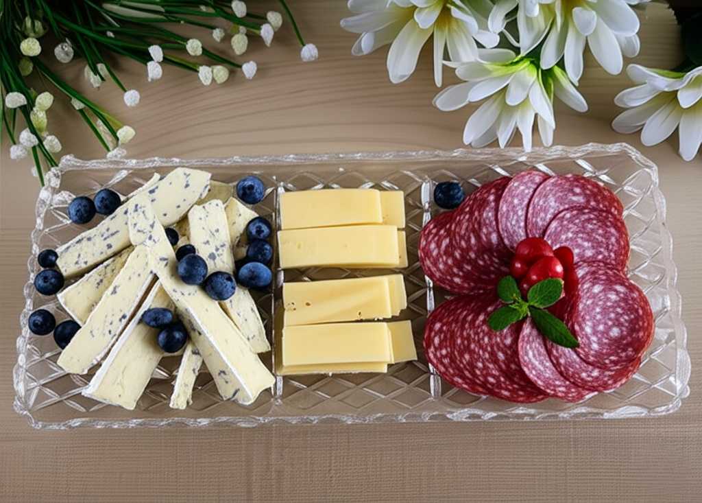 Platou-sectionat-dreptunghiular-din-sticla-pentru-servire-prajituri-brinzeturi-dulciuri-nucusoare-salamuri-37x18cm-Sencam-Alegre-Glass-pentru-casa-terasa-candy-bar-cafenea-patiserie-horeca