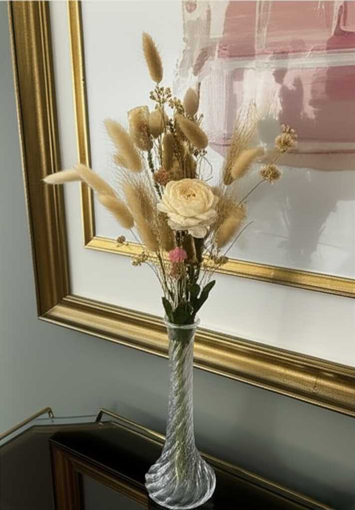 Vaza sticla flori decor casa terasa horeca