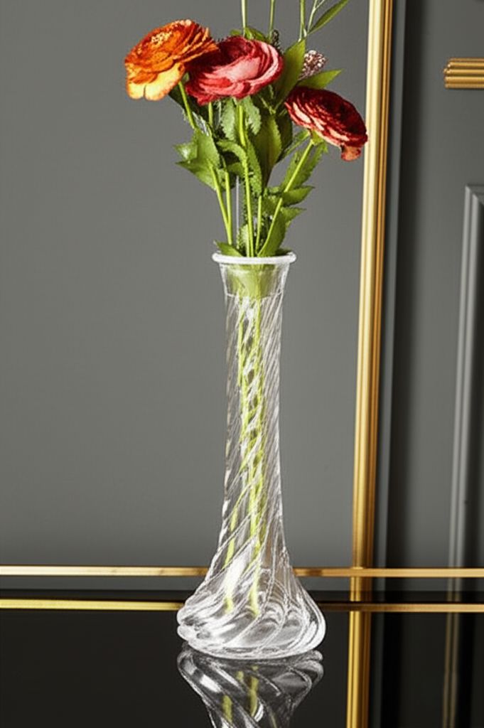 Vaza sticla flori decor casa terasa horeca