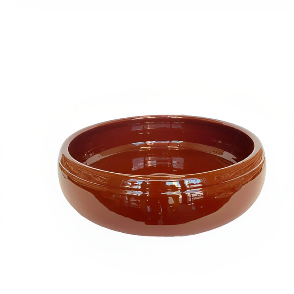 Tava rotunda glazurata AR-27