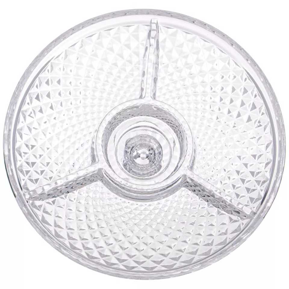 Platou-rotund-mic-sectionat-din-sticla-Sencam-Alegre-Glass-pentru-nuci-bomboene-fructe-uscate-pentru-casa-terasa-candy-bar-cafenea-patiserie-horeca