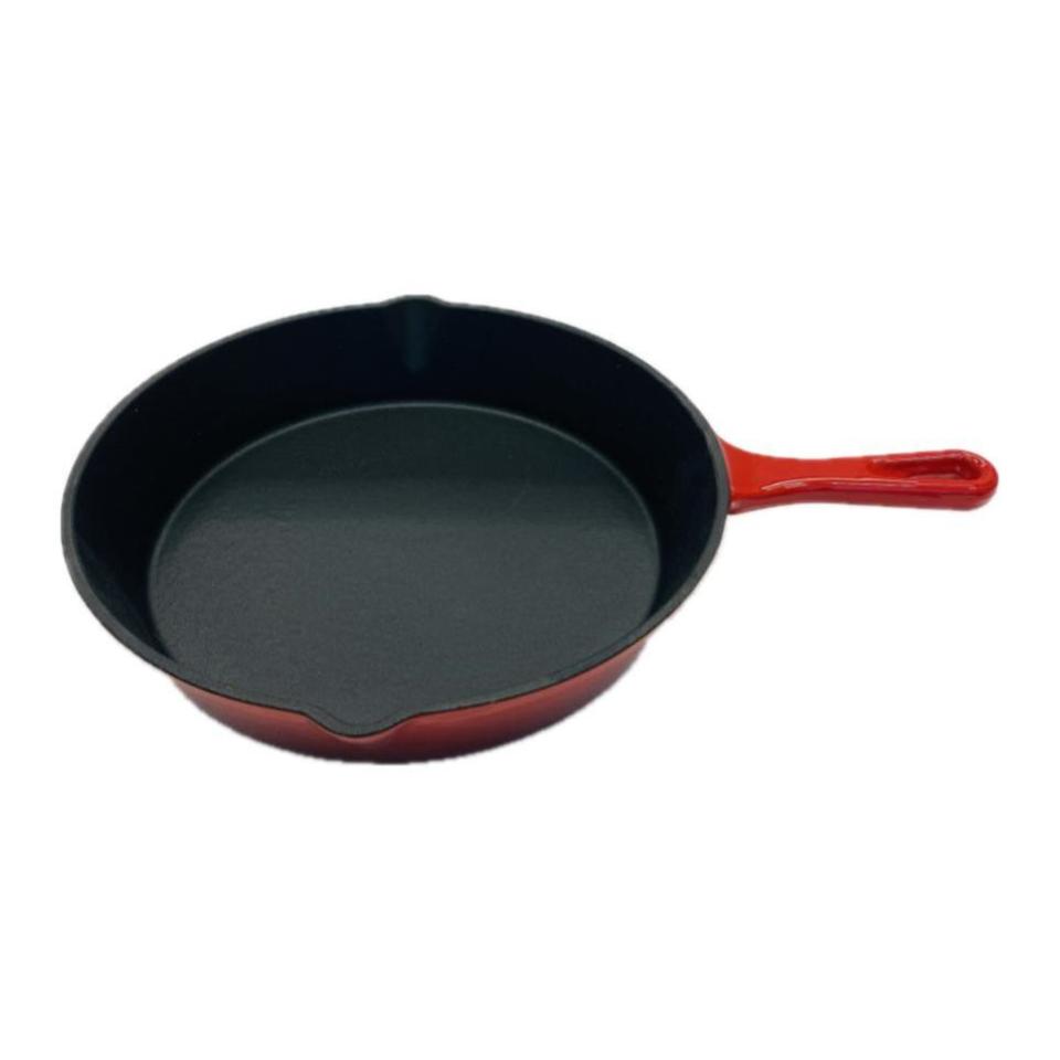 Tigaie fonta emailata , 25cm, Bordo, M-Cooker