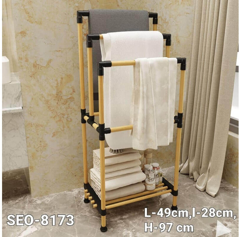 Suport pentru ștergare de baie, 3 nivele, SEO-8173, Seowood