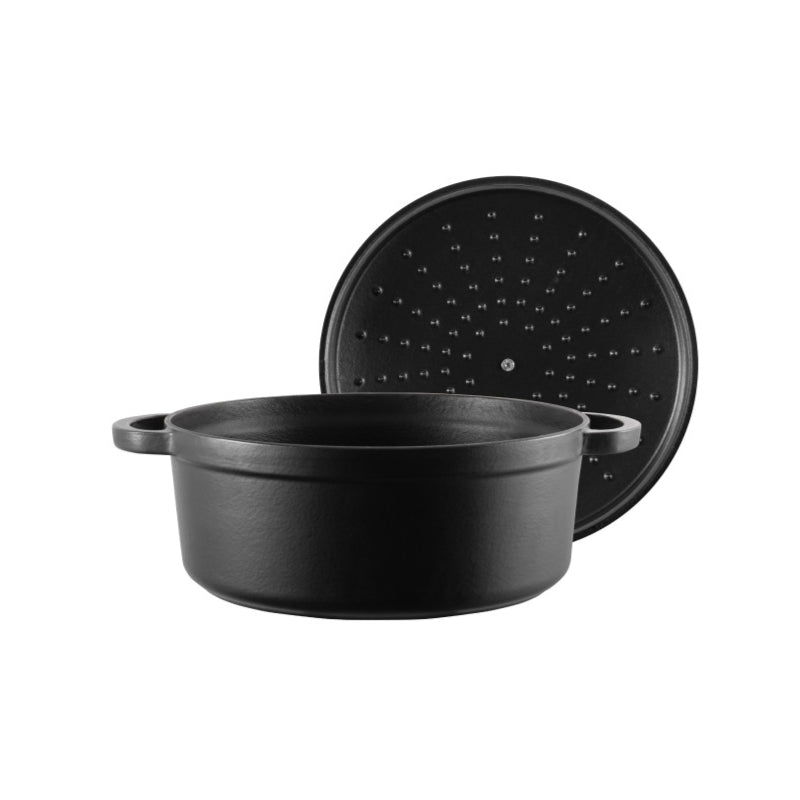 Cratita de fonta, 28cm,  Elegance, Voeux