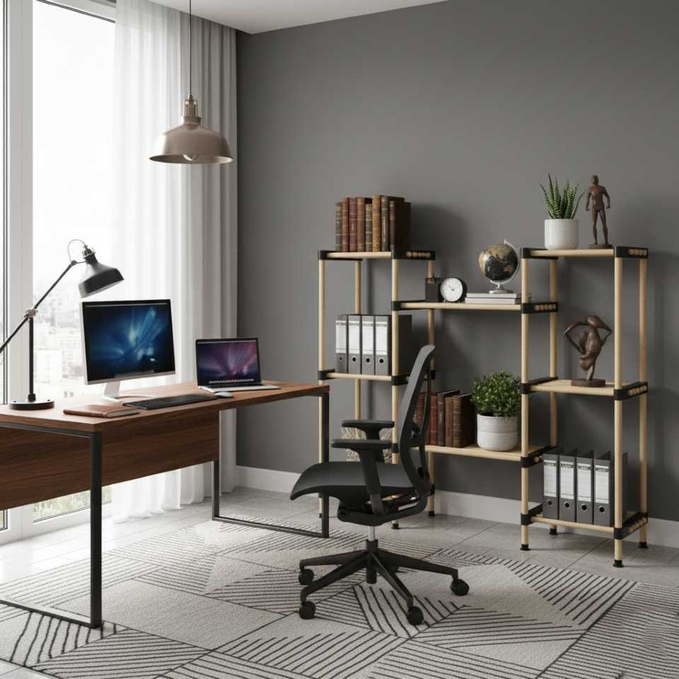 Raft din lemn, 8 nivele, SEO-8165, Seowood