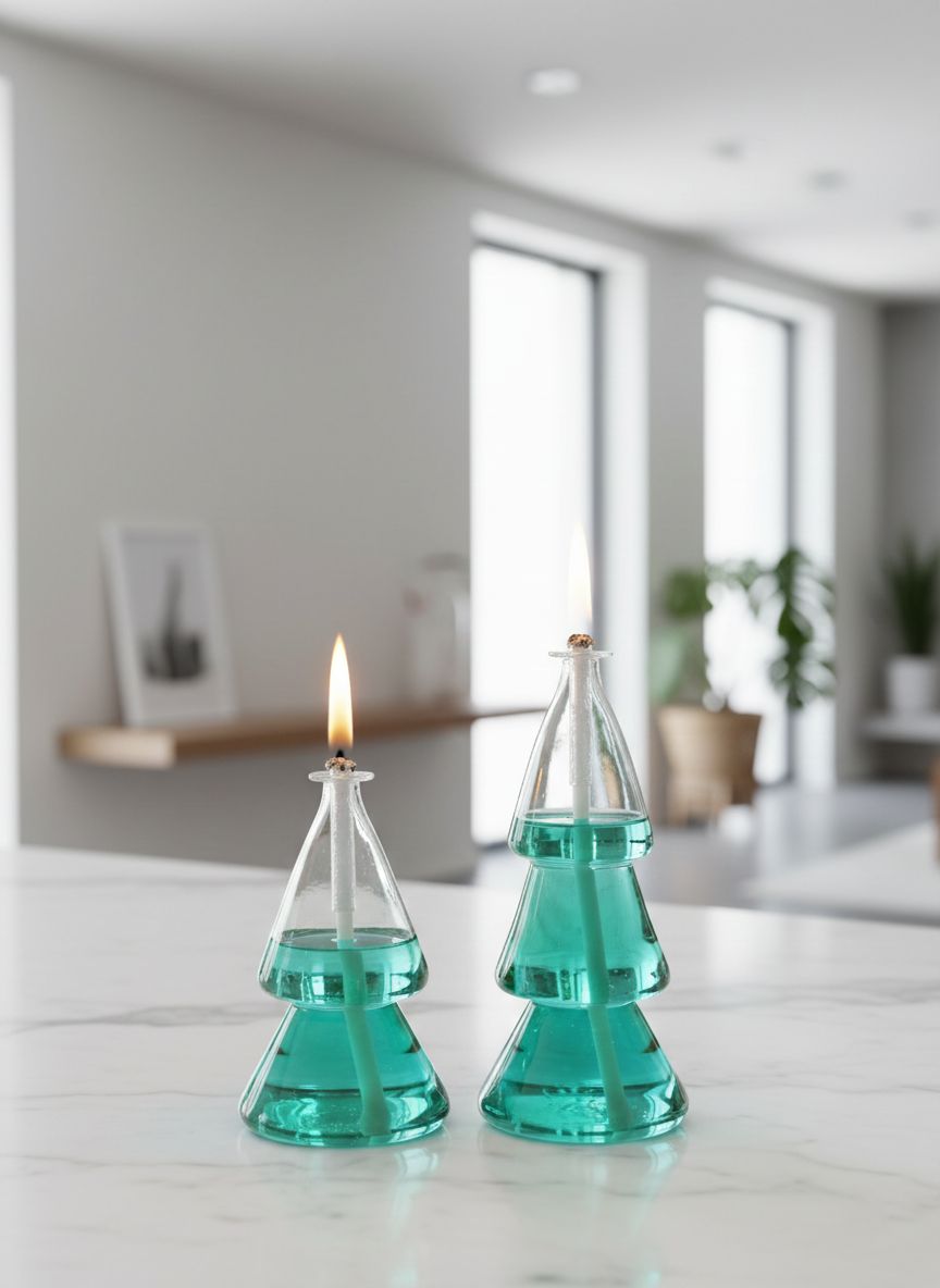 LAMPĂ CU ULEI GRACE, SET 2 BUC, 200ML ULEI