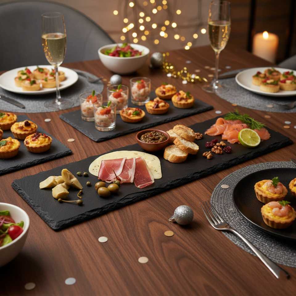 Platou dreptunghi din piatra vulcanica de servire horeca casa cafenea