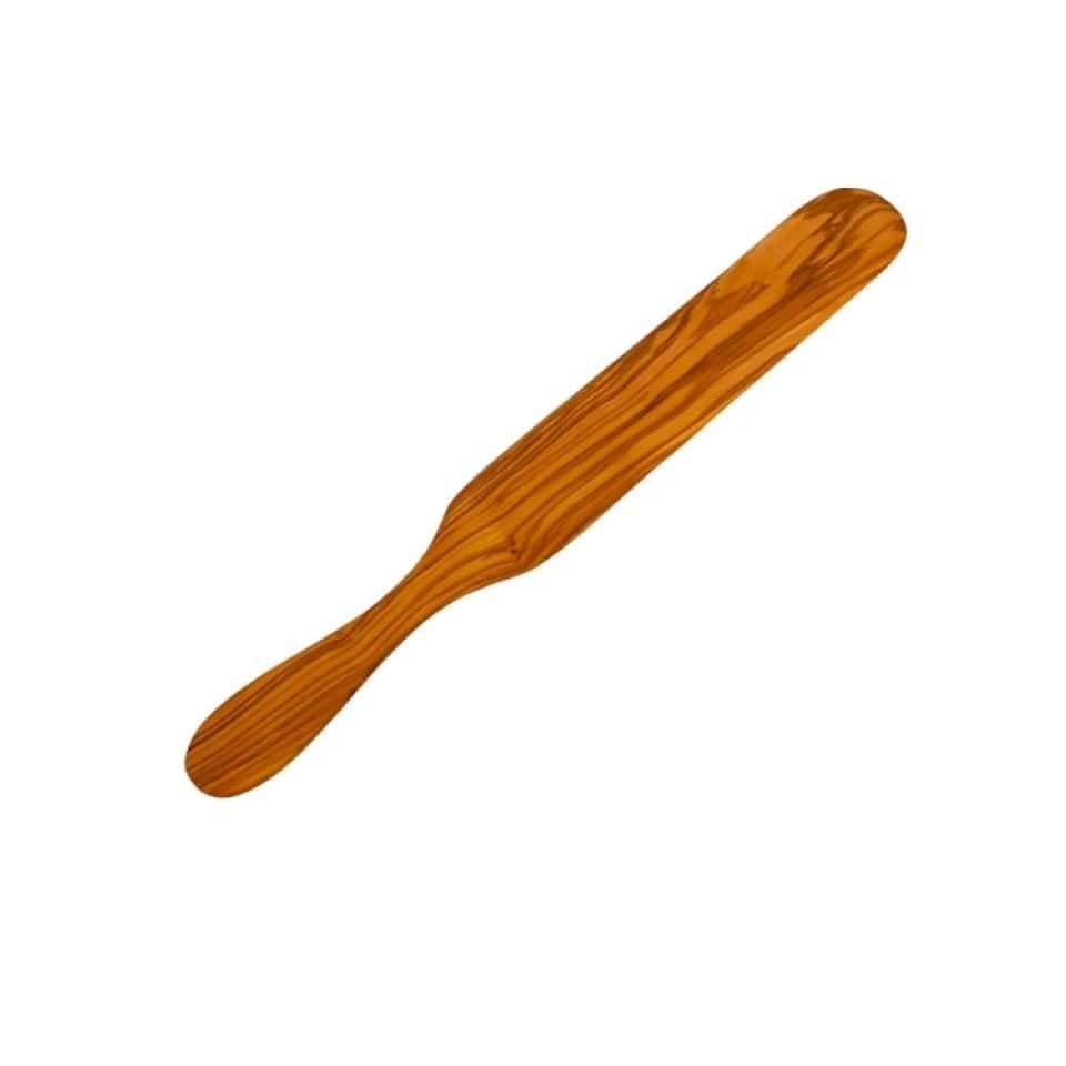Spatulă pentru clătite, din lemn de măslin, SCR36