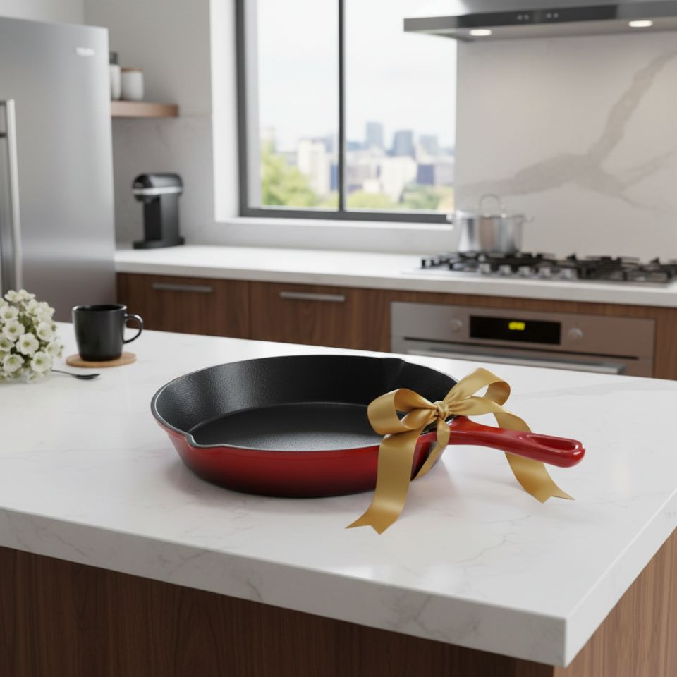 Set cratita Sofi 28cm, tigaie Kobach 28cm, cadou - tigaie 25cm